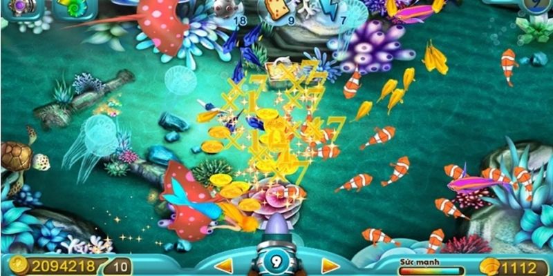Game bắn cá ăn xu cuốn hút nhờ lối chơi linh hoạt