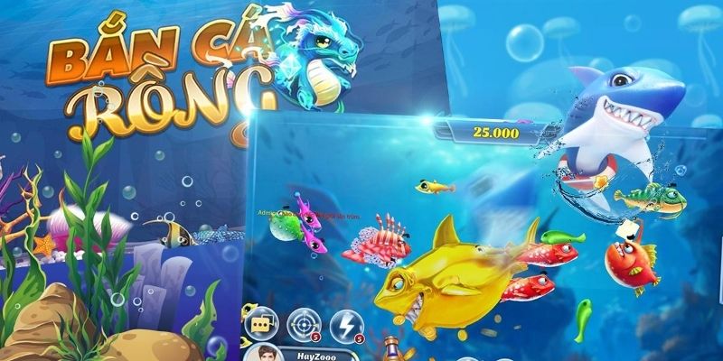 Game bắn cá rồng gây sốt vì phần thưởng cực lớn