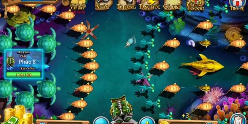 Trang bị mạnh trong vua hải tặc game bắn cá cực chất